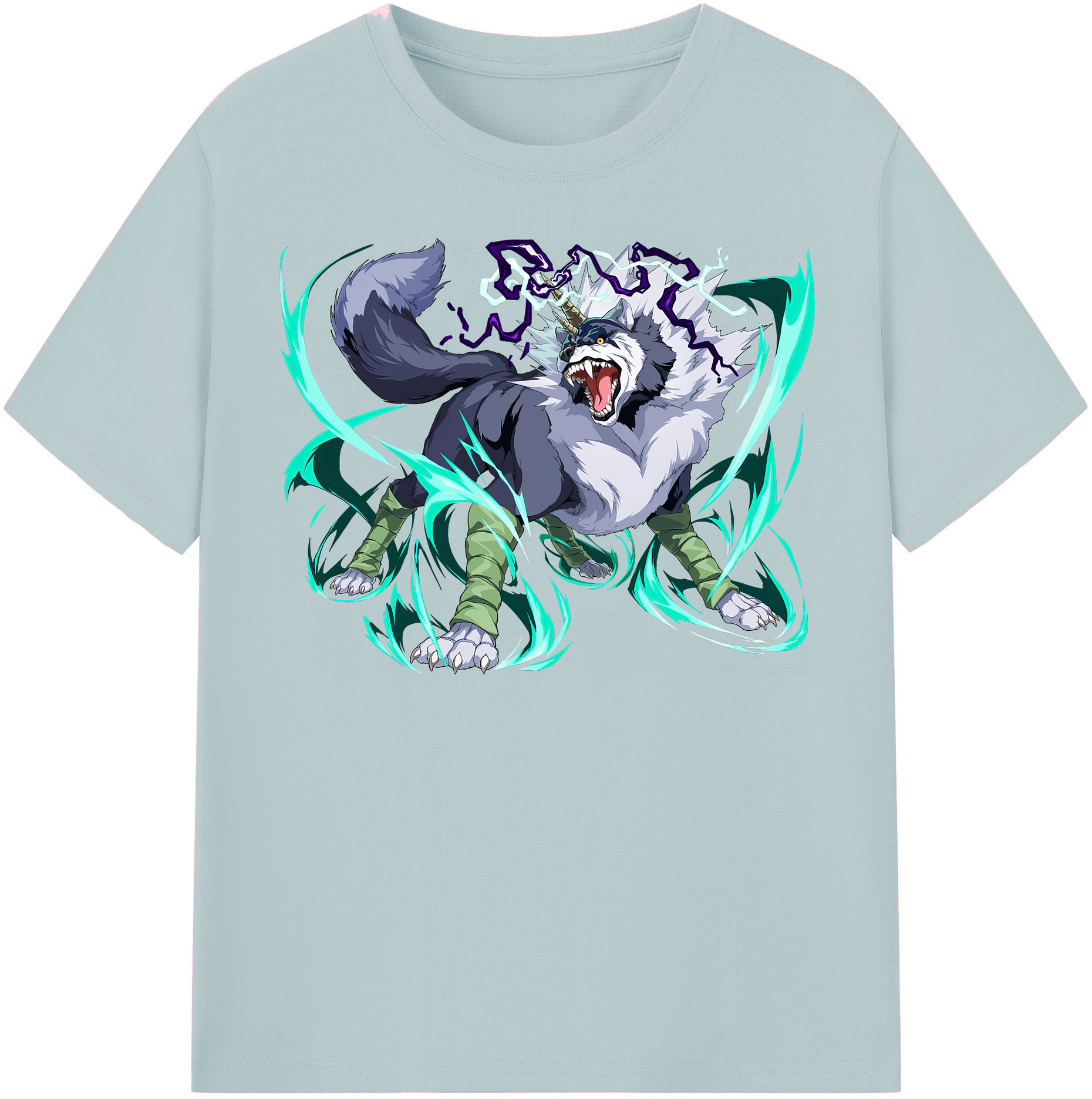 （画像用） 転スラ Regarding Reincarnated to Slime 綿100％半袖Tシャツ（フロントプリント）